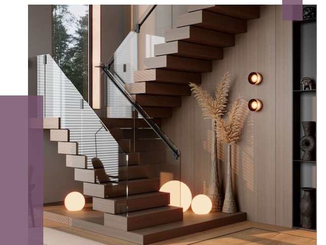 Изготовление и монтаж лестниц в Новокубанске от 88383 руб. | ПРОЛЁТ-Нкб