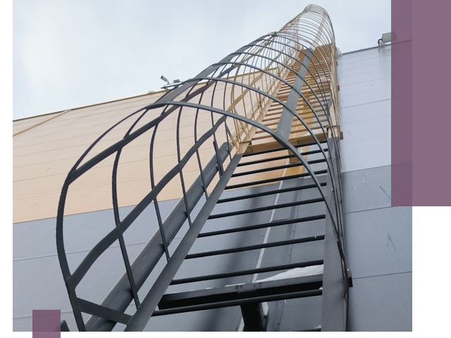 Изготовление и монтаж пожарных лестниц в Новокубанске профессионально