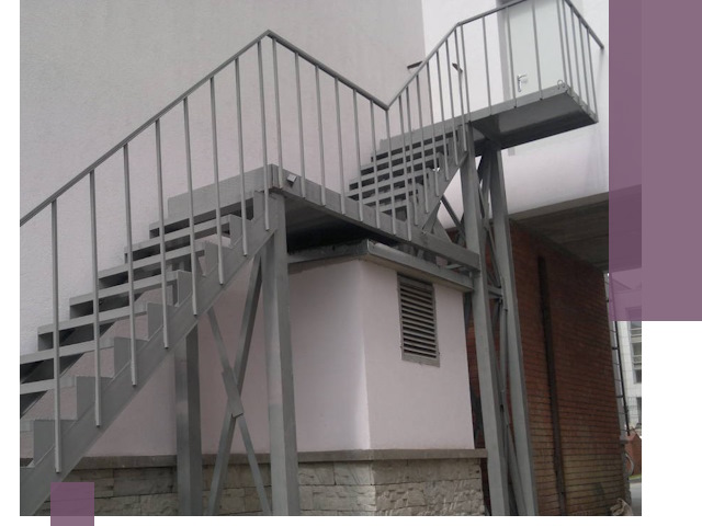 Монтаж пожарных лестниц под ключ в Новокубанске с гарантией качества