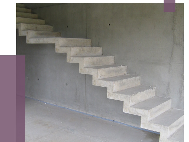 Бетонные лестницы в Новокубанске от 19236 руб. под ключ | ПРОЛЁТ-Нкб