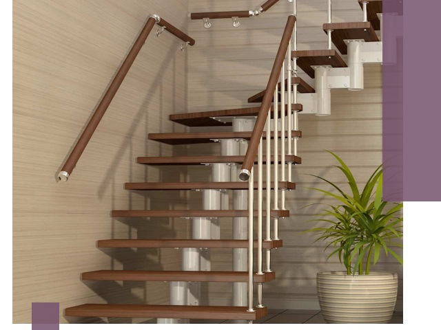 Изготовление модульных лестниц под ключ в Новокубанске