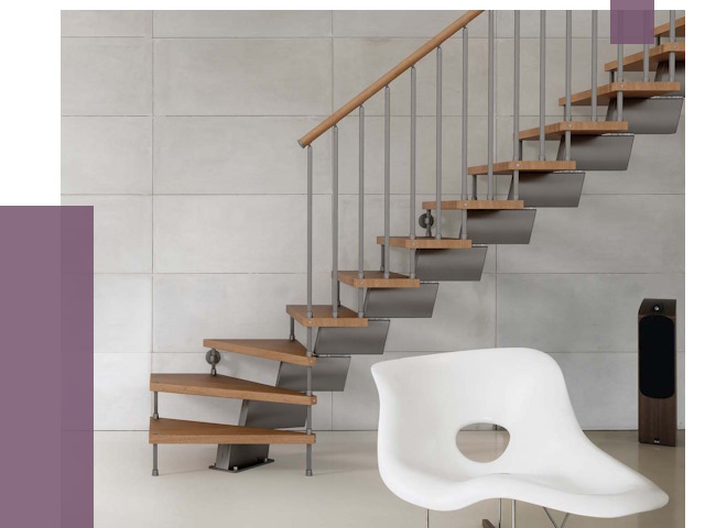 Монтаж модульных лестниц в Новокубанске от 6447 руб. 