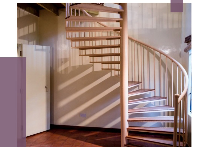 Изготовление винтовых лестниц на заказ в Новокубанске от 77465 руб. | ПРОЛЁТ-Нкб