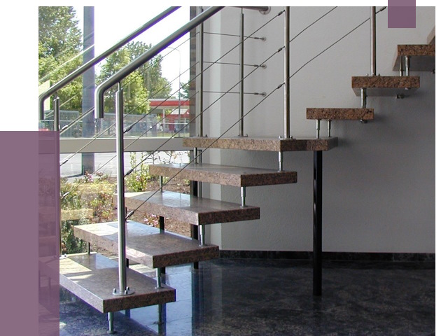 Лестницы на больцах в Новокубанске от 8110 руб. под ключ | ПРОЛЁТ-Нкб