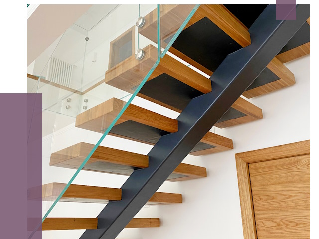 Лестницы на монокосоуре в Новокубанске от 19236 руб. под ключ | ПРОЛЁТ-Нкб