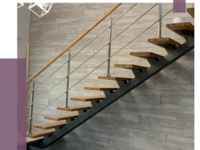 Изготовление лестниц на монокосоуре в Новокубанске от 77465 руб. 