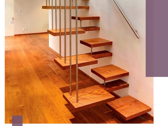 Лестницы «гусиный шаг» на заказ в Новокубанске для узких пространств