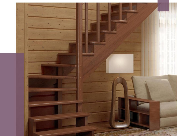 Лестницы эконом класса в Новокубанске от 18560 руб. бюджетные решения