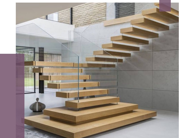 Офисные лестницы в Новокубанске — от 77465 руб. | ПРОЛЁТ-Нкб