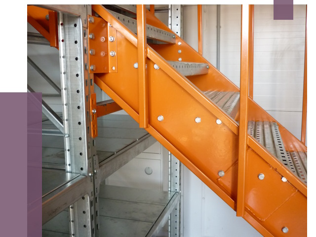 Лестницы для склада в Новокубанске от 77985 руб. — решения | ПРОЛЁТ-Нкб