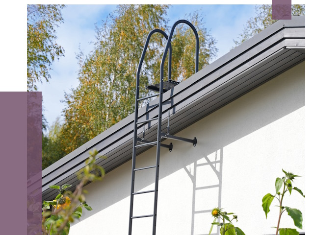 Лестницы на крышу в Новокубанске от 19444 руб. — монтаж и монтаж ПРОЛЁТ-Нкб