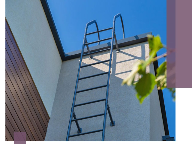 Лестницы на крышу в Новокубанске — изготовление, монтаж, демонтаж