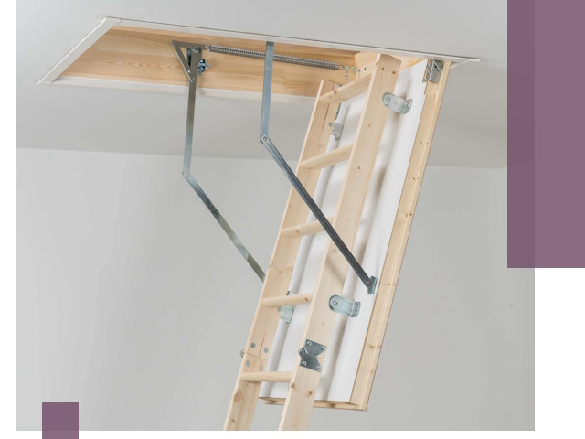 Установка чердачной лестницы под ключ в Новокубанске