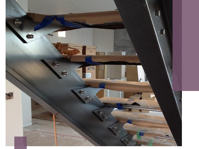 Усиление лестничных конструкций и усиление опор в Новокубанске