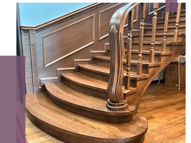 Дубовые лестницы под ключ в Новокубанске от 179366 руб. — ПРОЛЁТ-Нкб