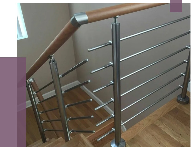 Изготовление перил в Новокубанске от 4679 руб. — перила на заказ | ПРОЛЁТ-Нкб