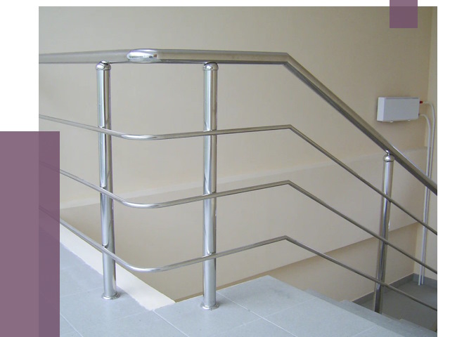 Алюминиевые перила в Новокубанске от 6447 руб. под ключ | ПРОЛЁТ-Нкб