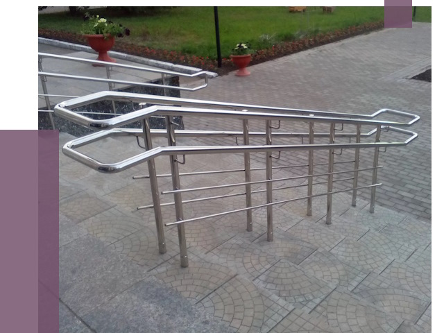 Перила для инвалидов в Новокубанске от 7715 руб. под ключ | ПРОЛЁТ-Нкб