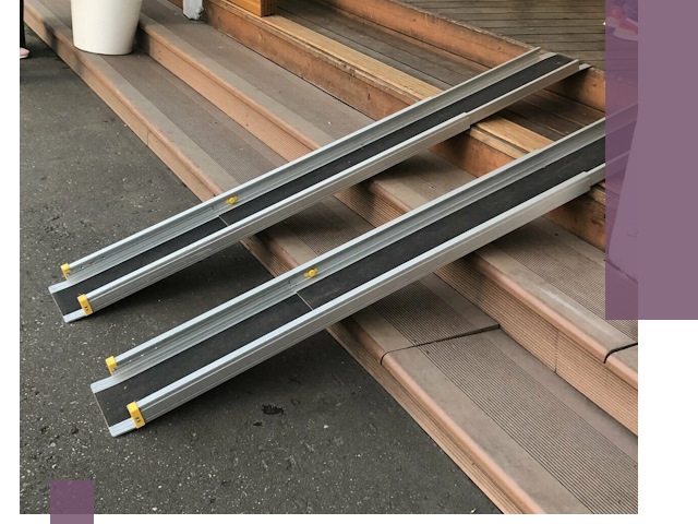 Телескопические пандусы под ключ в Новокубанске — изготовление и монтаж