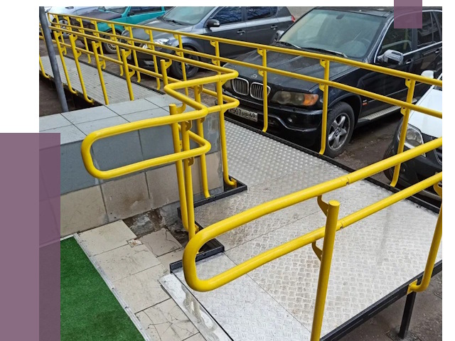 Стационарные пандусы в Новокубанске от 12478 руб. | ПРОЛЁТ-Нкб