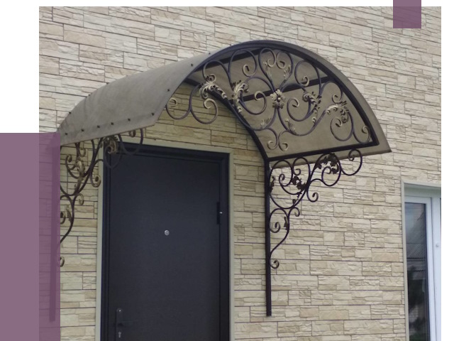 Ремонт козырьков в Новокубанске от 7539 руб. | ПРОЛЁТ-Нкб