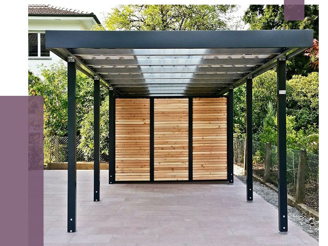 Отдельно стоящие навесы во дворе в Новокубанске от 81624 руб. | ПРОЛЁТ-Нкб