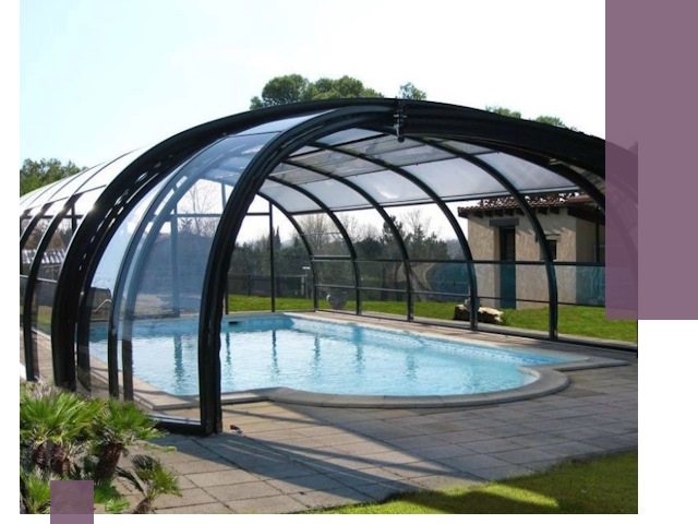 Навесы для бассейна в Новокубанске: изготовление и монтаж под ключ