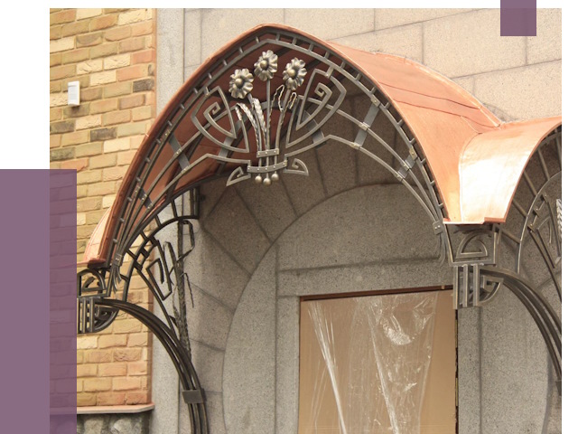 Арочные козырьки в Новокубанске от 14817 руб. 