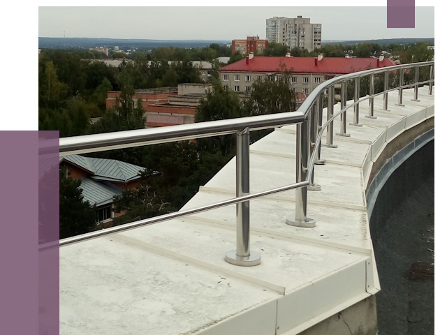 Парапеты и ограждения кровли в Новокубанске от 5043 руб.