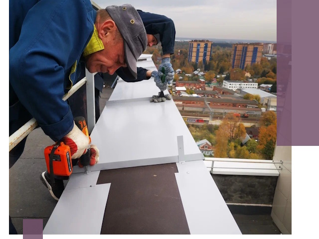 Монтаж парапетов в Новокубанске — установка прочных металлических ограждений