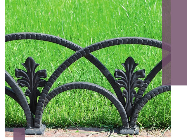 Декоративные металлические бордюры под ключ в Новокубанске