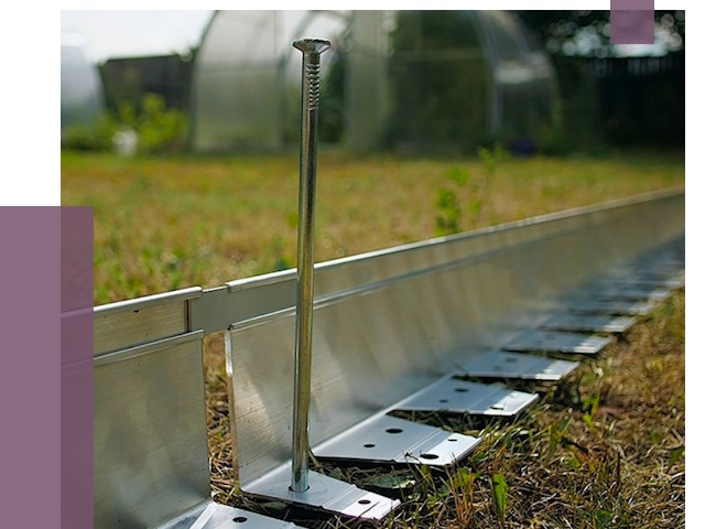 Металлические бордюры для газона в Новокубанске от 4367 руб. | ПРОЛЁТ-Нкб