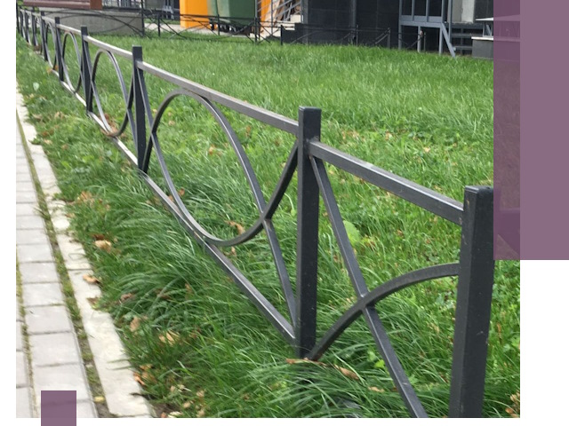 Газонные ограждения из металла в Новокубанске — монтаж и продажа