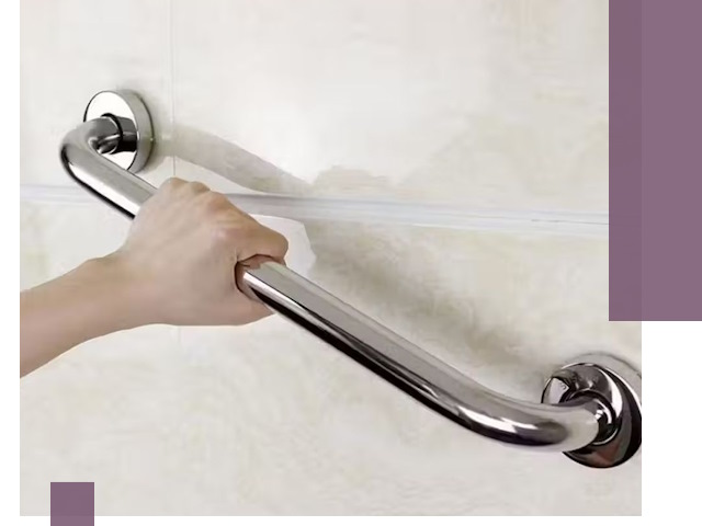 Монтаж поручней для инвалидов в Новокубанске качественно и надежно