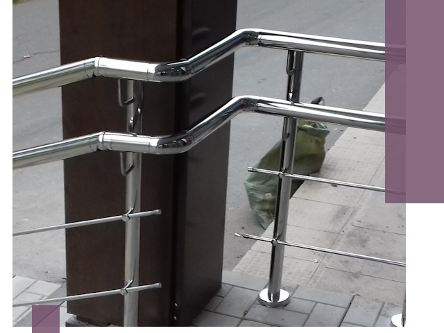 Монтаж поручней из нержавеющей стали в Новокубанске качественно и быстро